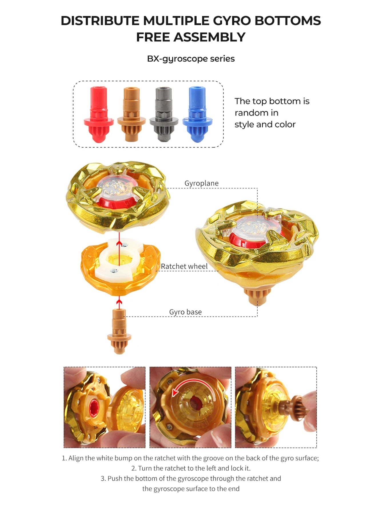 Beyblade X Spinning Toy Kit Gyro Metal Battle Tops with Launchers - Maxwell shop