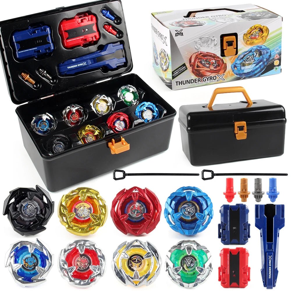 Beyblade X Spinning Toy Kit Gyro Metal Battle Tops with Launchers - Maxwell shop