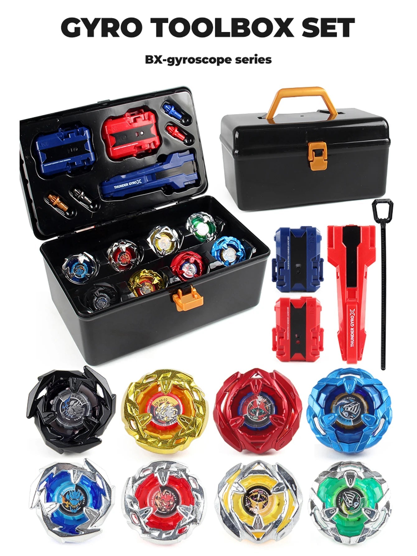 Beyblade X Spinning Toy Kit Gyro Metal Battle Tops with Launchers - Maxwell shop