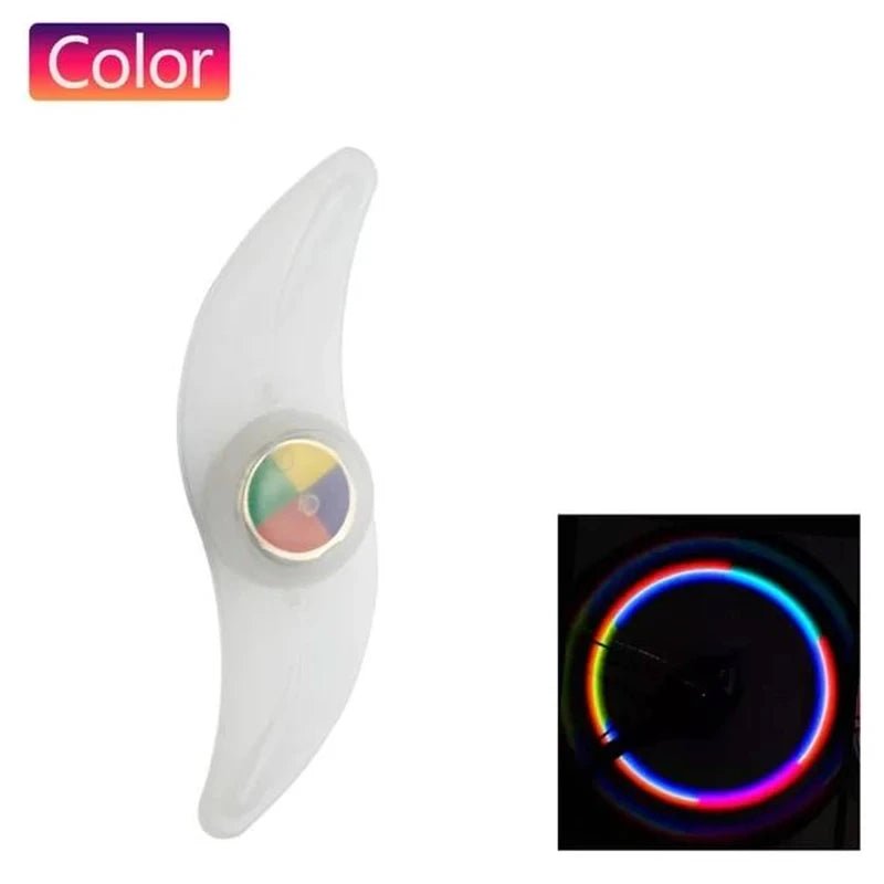 Bike Wheel Spoke Light Tire Lights 3 Modes LED Waterproof Bike Safety Warning - Maxwell shop