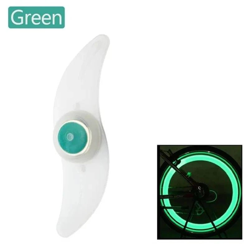 Bike Wheel Spoke Light Tire Lights 3 Modes LED Waterproof Bike Safety Warning - Maxwell shop