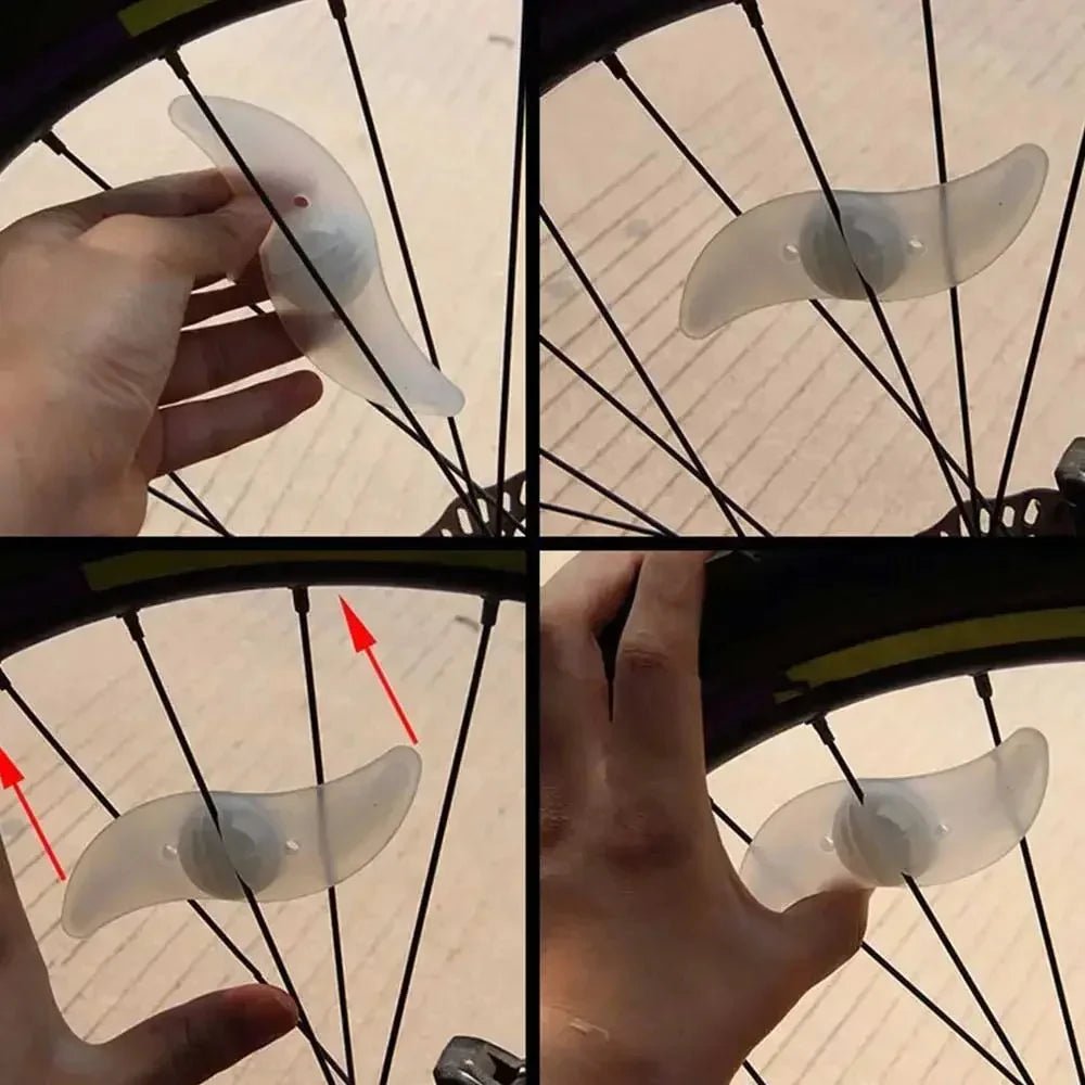Bike Wheel Spoke Light Tire Lights 3 Modes LED Waterproof Bike Safety Warning - Maxwell shop