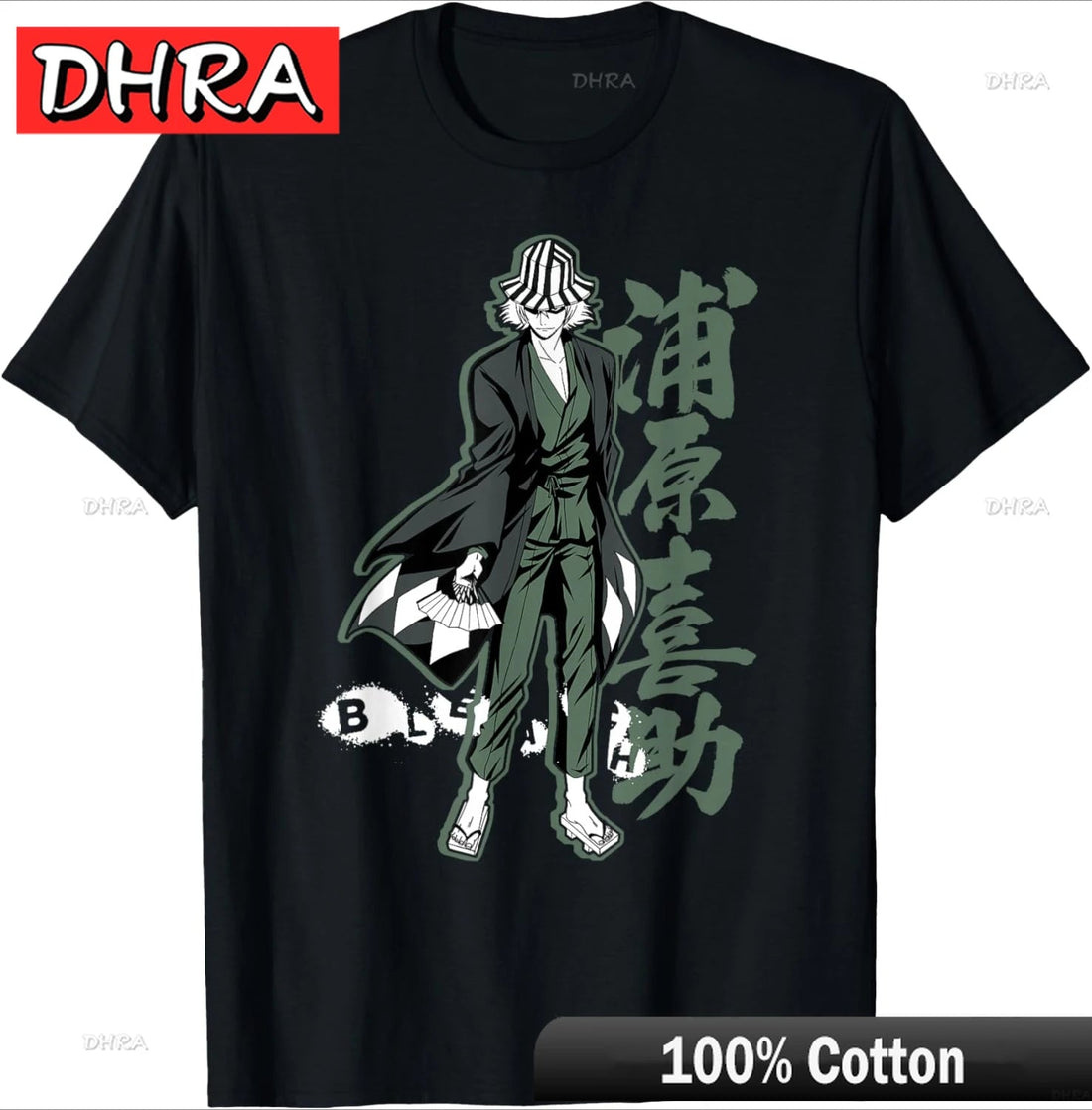 Bleach Anime Ichigo Kurosaki Graphic Print T Shirt - Maxwell shop