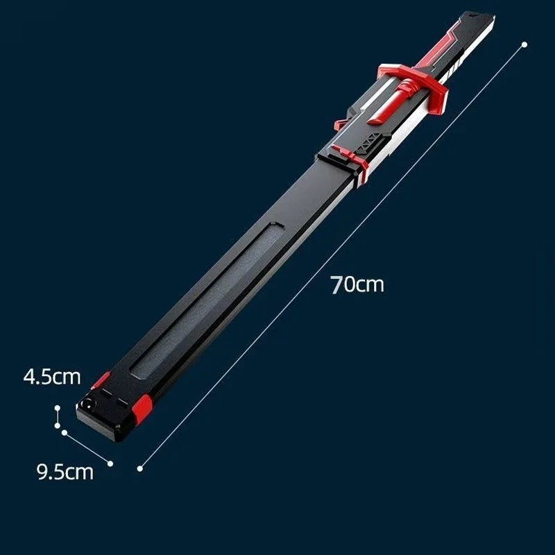 Colorful Streamer Glowing Sword Toys with Spark & Smoke Effect Light Sword Toy - Maxwell shop