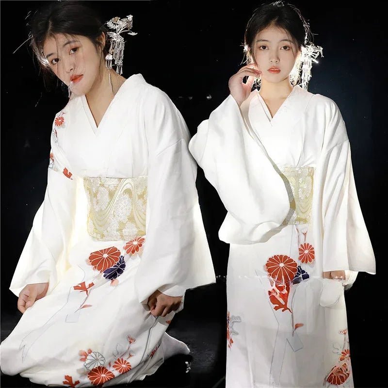 Japanese Kimono Women Formal Dress Traditional Japanese Yukata - Maxwell shop