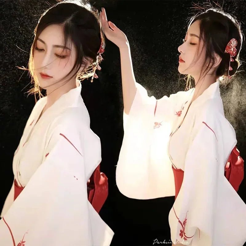 Japanese Kimono Women Formal Dress Traditional Japanese Yukata - Maxwell shop