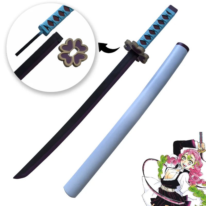 Kochou Shinobu Katana Original Assembled Anime Sword Cosplay Props Orange - Maxwell shop
