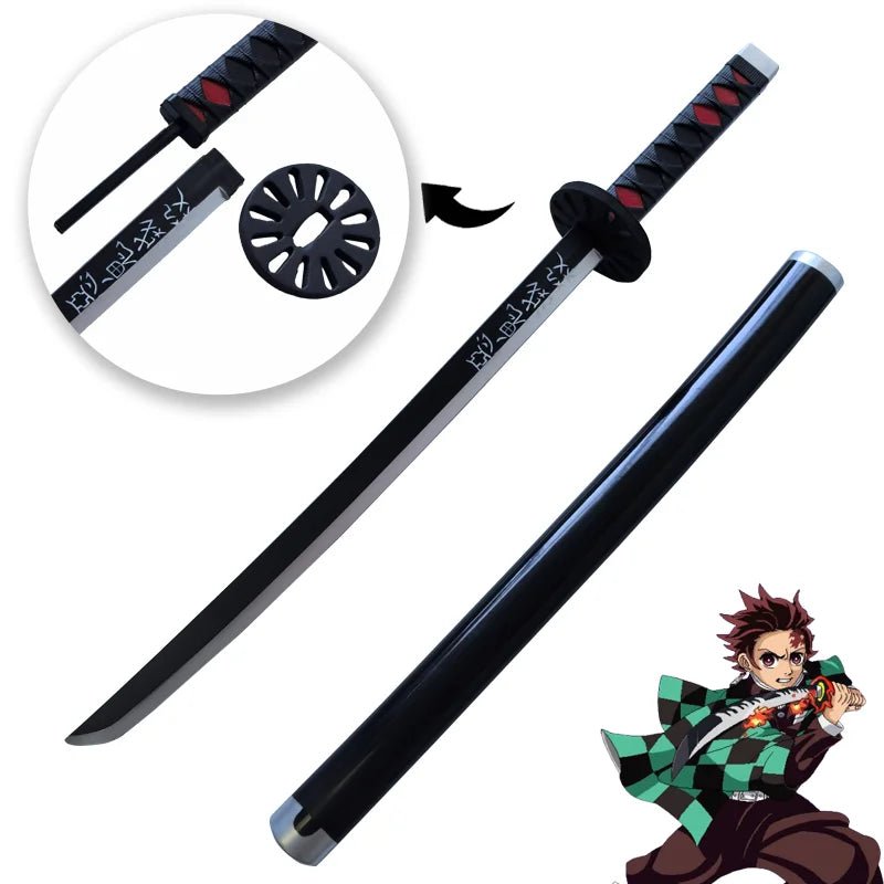 Kochou Shinobu Katana Original Assembled Anime Sword Cosplay Props Orange - Maxwell shop