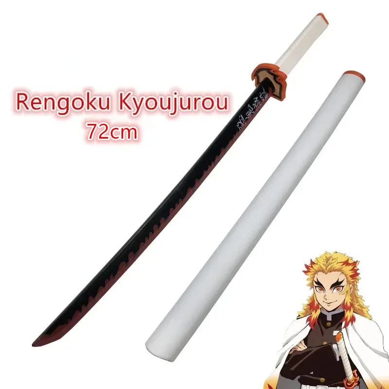 Kochou Shinobu Katana Original Assembled Anime Sword Cosplay Props Orange - Maxwell shop
