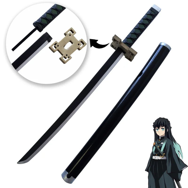 Kochou Shinobu Katana Original Assembled Anime Sword Cosplay Props Orange - Maxwell shop
