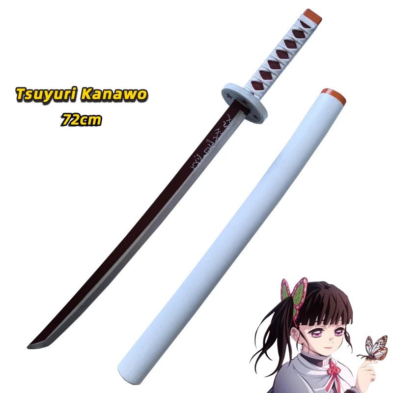 Kochou Shinobu Katana Original Assembled Anime Sword Cosplay Props Orange - Maxwell shop