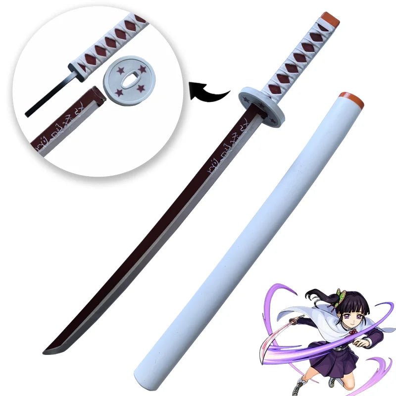 Kochou Shinobu Katana Original Assembled Anime Sword Cosplay Props Orange - Maxwell shop