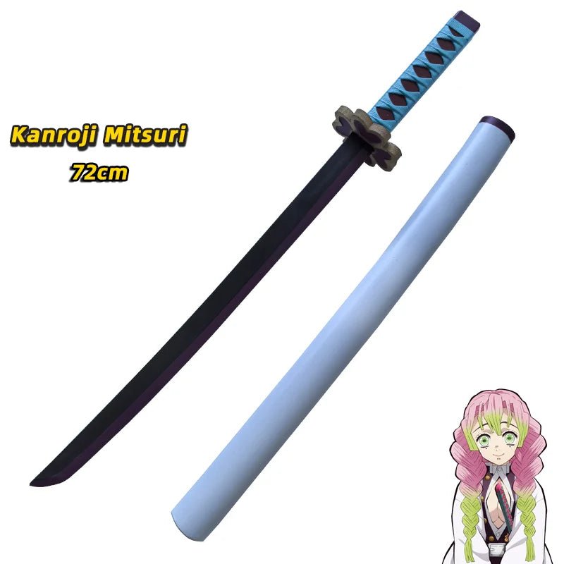 Kochou Shinobu Katana Original Assembled Anime Sword Cosplay Props Orange - Maxwell shop
