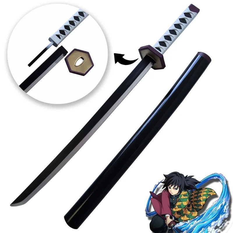 Kochou Shinobu Katana Original Assembled Anime Sword Cosplay Props Orange - Maxwell shop