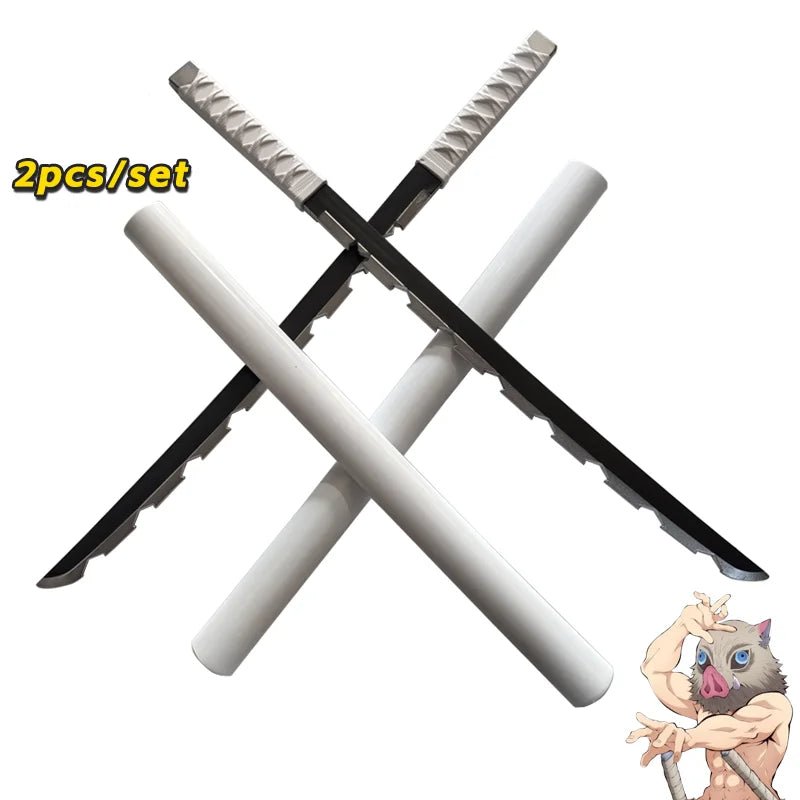 Kochou Shinobu Katana Original Assembled Anime Sword Cosplay Props Orange - Maxwell shop