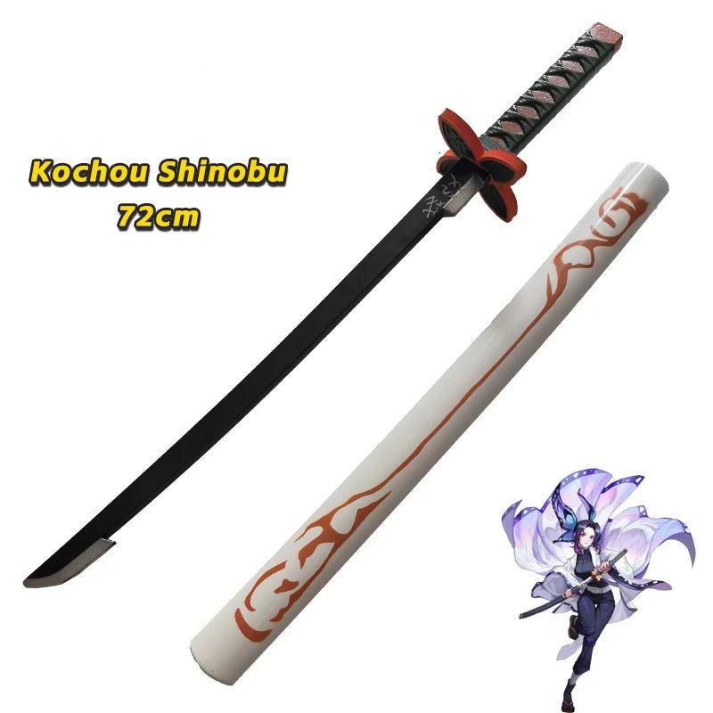 Kochou Shinobu Katana Original Assembled Anime Sword Cosplay Props Orange - Maxwell shop