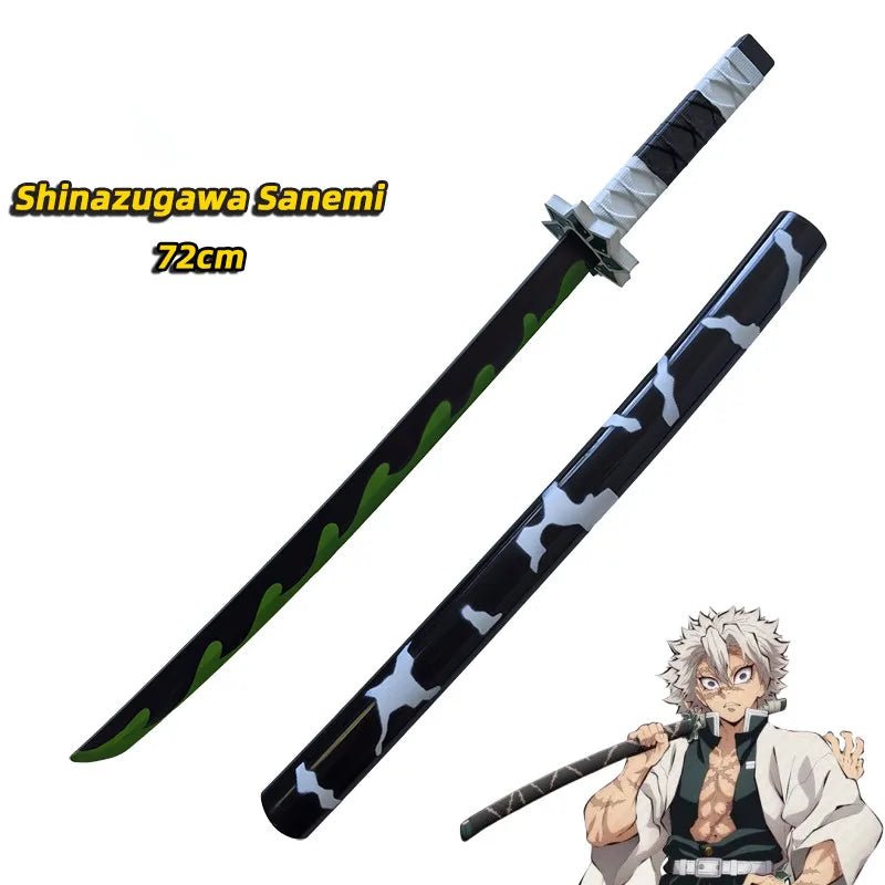Kochou Shinobu Katana Original Assembled Anime Sword Cosplay Props Orange - Maxwell shop