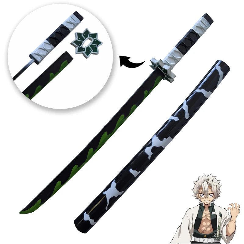 Kochou Shinobu Katana Original Assembled Anime Sword Cosplay Props Orange - Maxwell shop