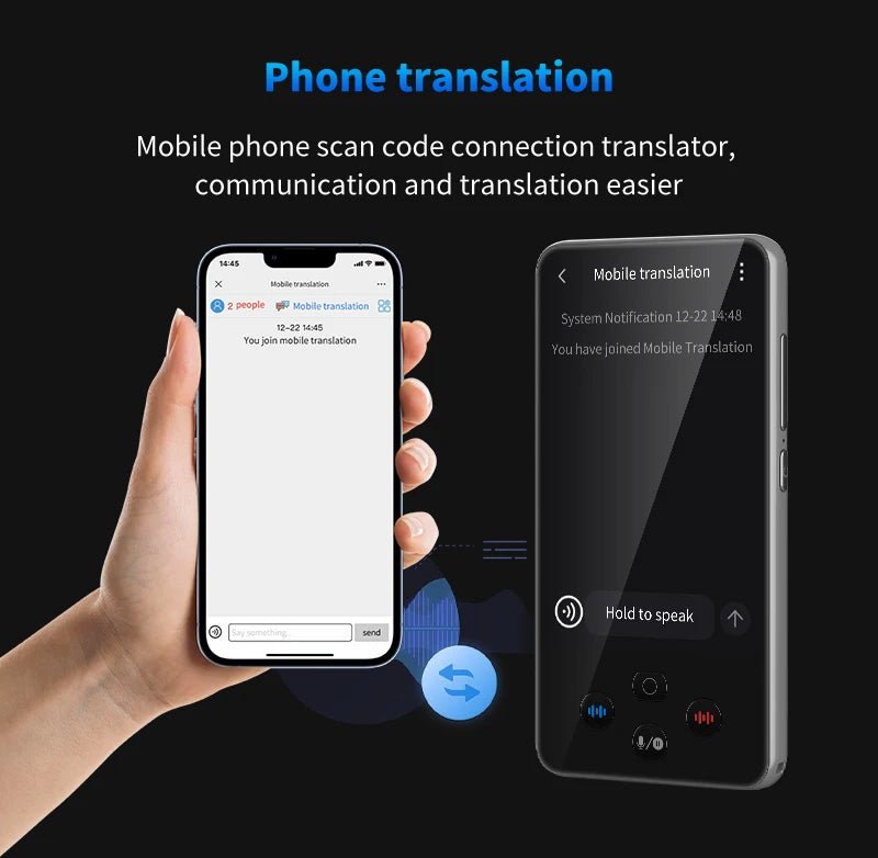 Language Translator Device Support 138 Traductor De Idiomas En Tiempo Real Translation - Maxwell shop