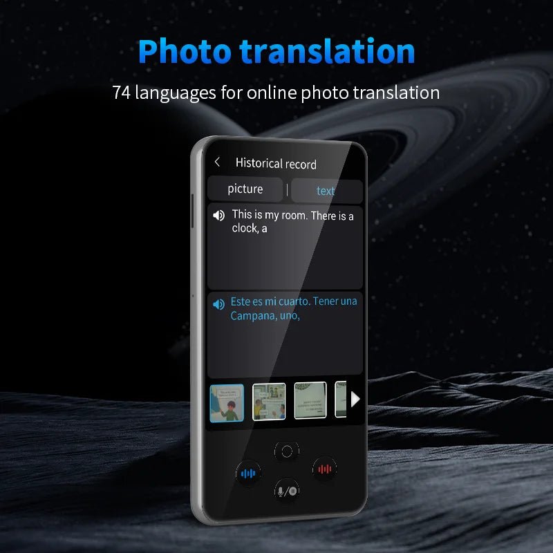 Language Translator Device Support 138 Traductor De Idiomas En Tiempo Real Translation - Maxwell shop