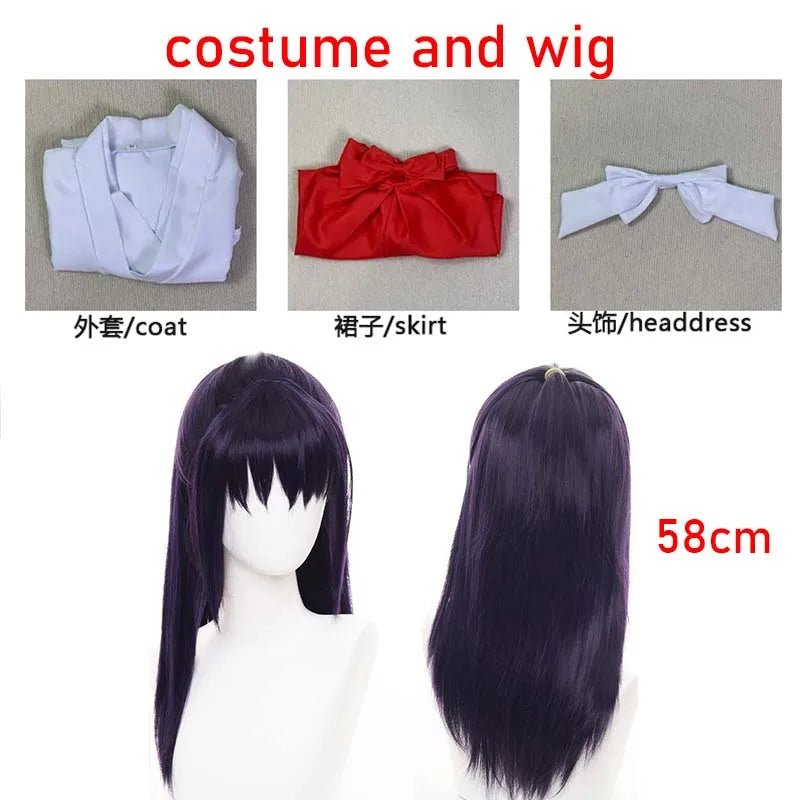 Lori Utahime Cosplay Costume Girls Kimono Suits Woman Tops Dress - Maxwell shop