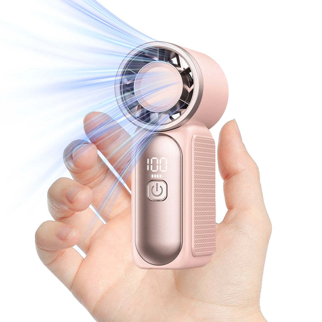 Mini Handheld Fan 3600mAh High-Speed Portable Turbo Pocket Fan for Outdoor Travel - Maxwell shop
