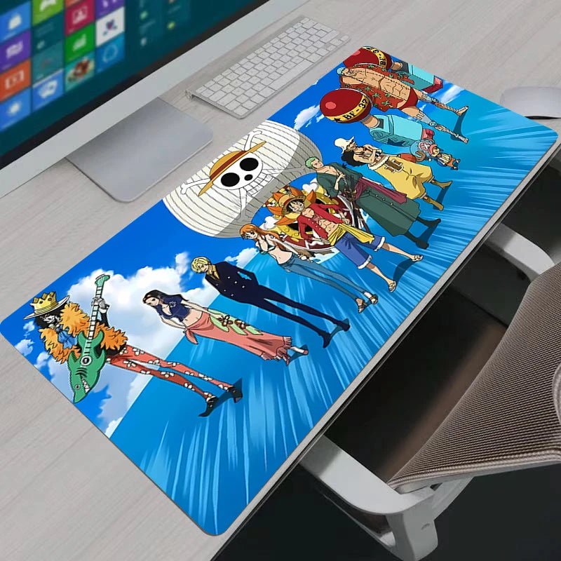 Mouse Pad Large Keyboard NonSlip Rubber Computer Carpet Japan Anime One Piece - Maxwell shop
