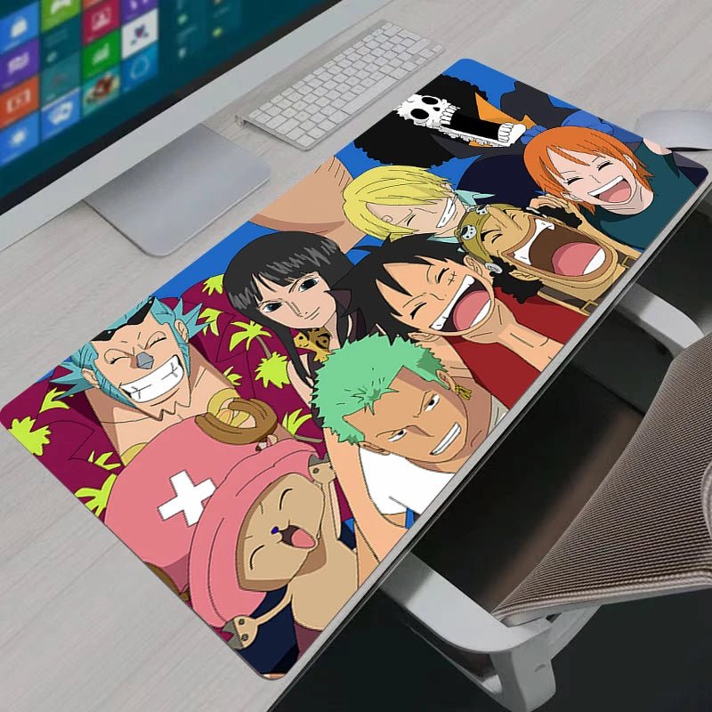 Mouse Pad Large Keyboard NonSlip Rubber Computer Carpet Japan Anime One Piece - Maxwell shop