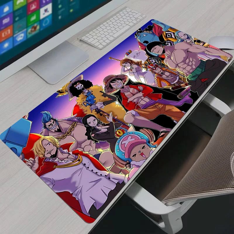 Mouse Pad Large Keyboard NonSlip Rubber Computer Carpet Japan Anime One Piece - Maxwell shop