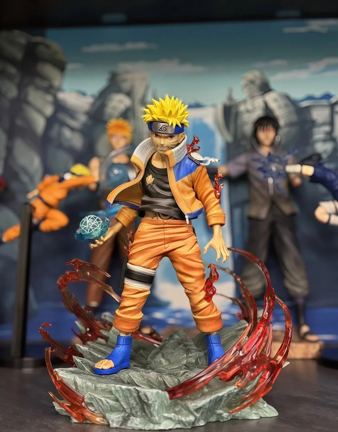 Naruto Figure Uzumaki Naruto Action Figures Two Heads Figurine Pvc Doll Statue - Maxwell shop