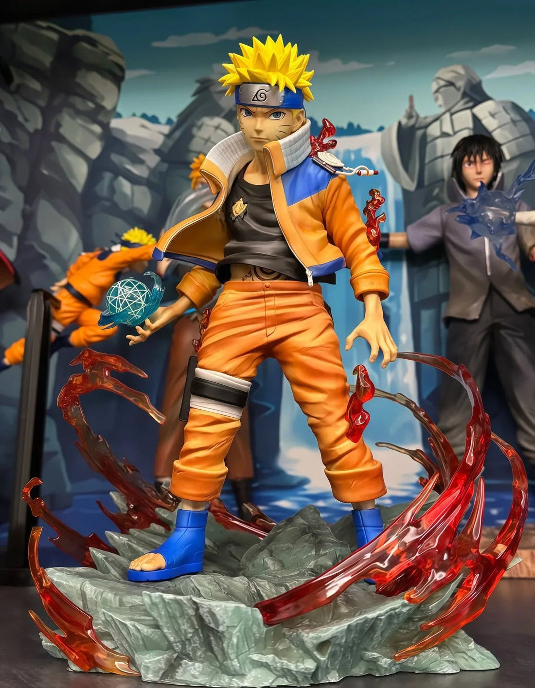 Naruto Figure Uzumaki Naruto Action Figures Two Heads Figurine Pvc Doll Statue - Maxwell shop