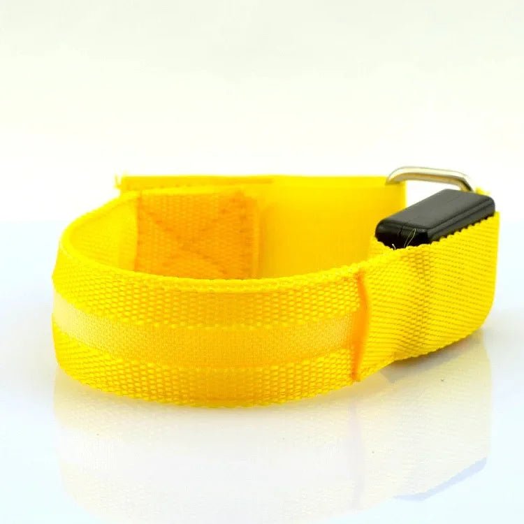 Night Running Armband LED Light Outdoor Sports USB Rechargeable Safety Belt Arm Leg - Maxwell shop