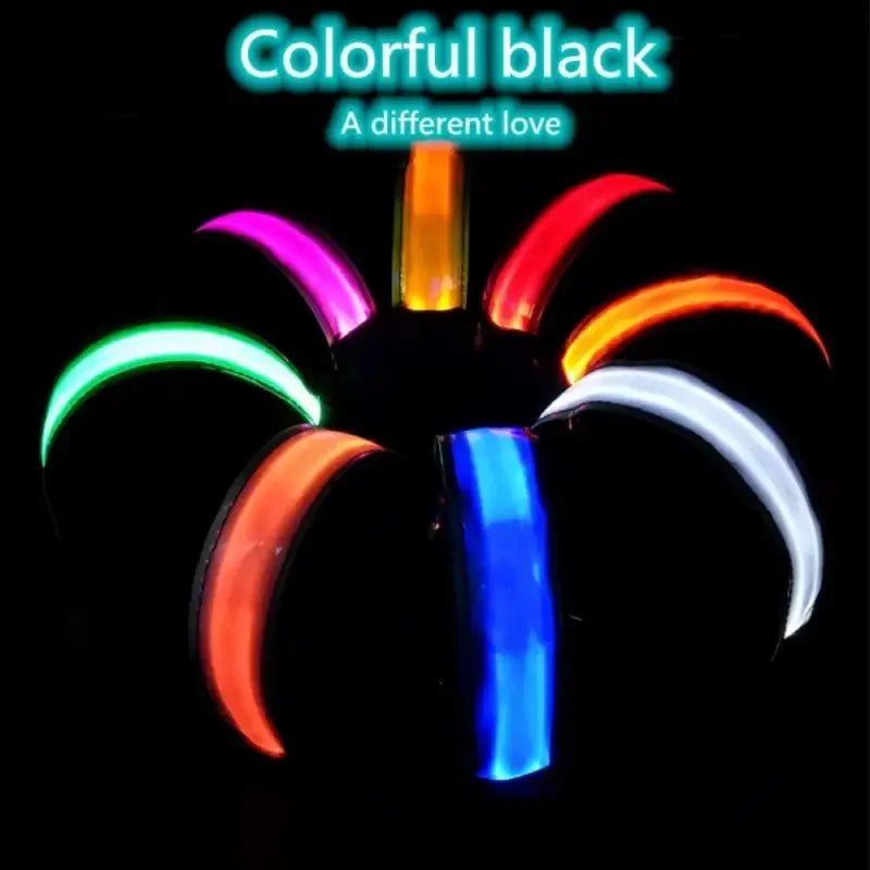 Night Running Armband LED Light Outdoor Sports USB Rechargeable Safety Belt Arm Leg - Maxwell shop