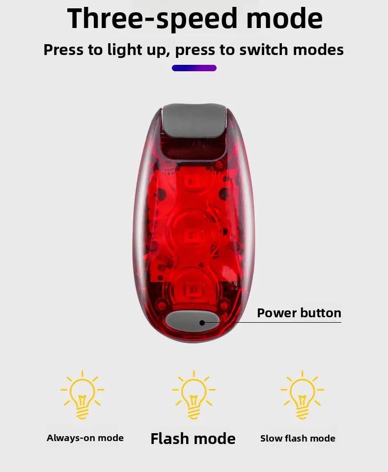 Outdoor Night Cycling Light, Night Running Warning Light - Maxwell shop