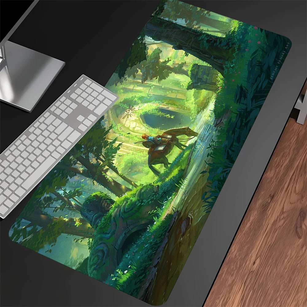 PC Gamer Mousepad Gaming Keyboard Computer Pads Zeldas Of Legends - Maxwell shop