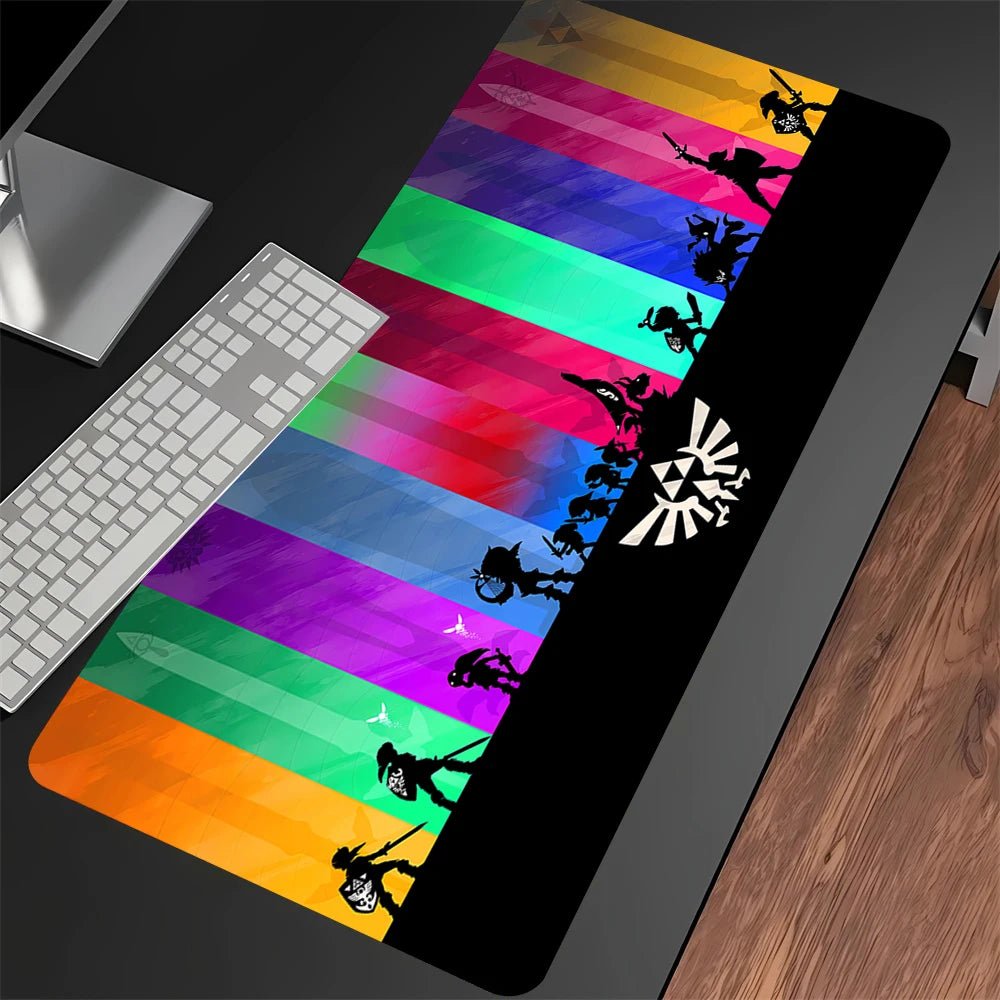 PC Gamer Mousepad Gaming Keyboard Computer Pads Zeldas Of Legends - Maxwell shop