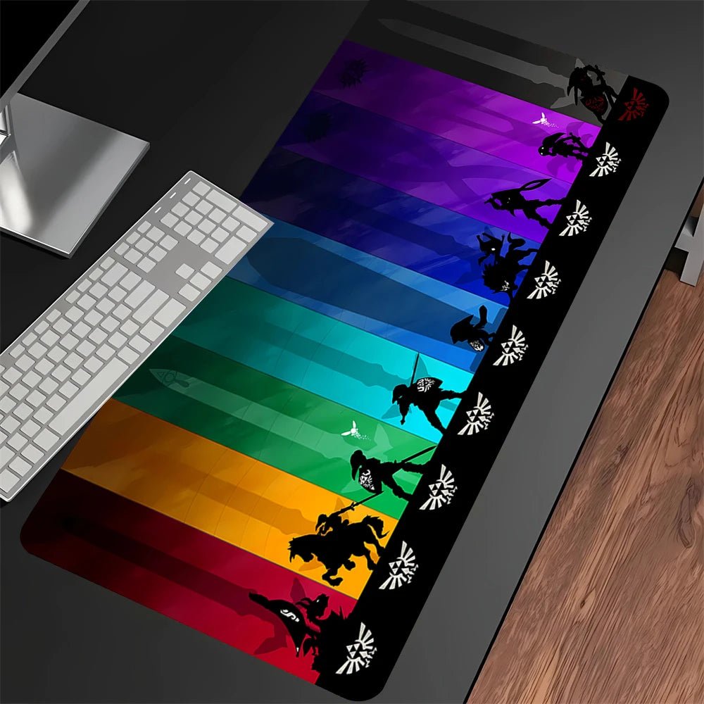 PC Gamer Mousepad Gaming Keyboard Computer Pads Zeldas Of Legends - Maxwell shop