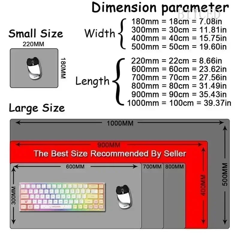 PC Gamer Mousepad Gaming Keyboard Computer Pads Zeldas Of Legends - Maxwell shop