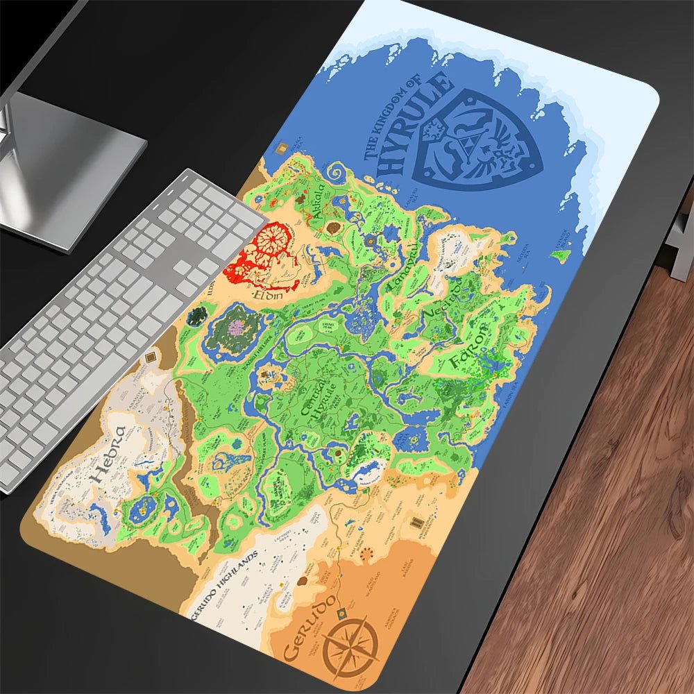 PC Gamer Mousepad Gaming Keyboard Computer Pads Zeldas Of Legends - Maxwell shop