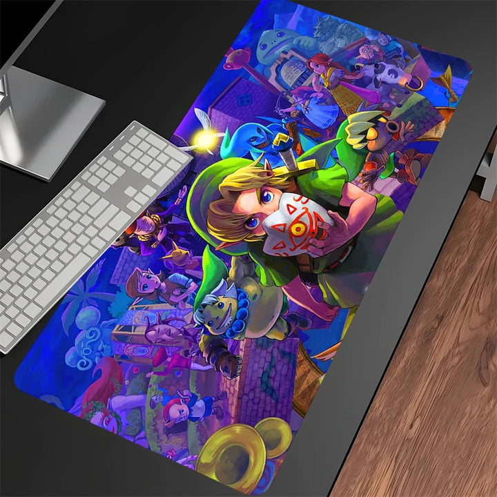 PC Gamer Mousepad Gaming Keyboard Computer Pads Zeldas Of Legends - Maxwell shop