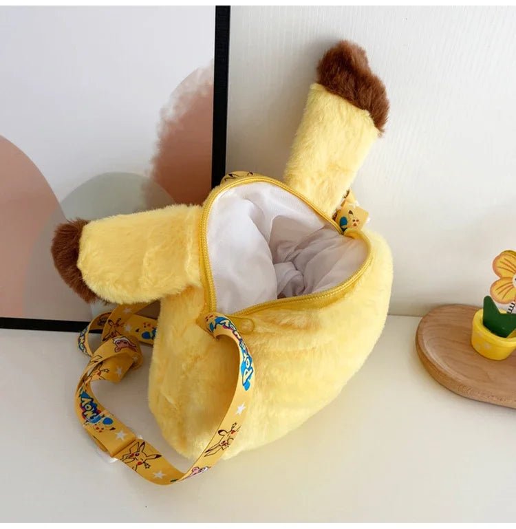 Pokemon Cute Plush Crossbody Bag Anime Figure Messenger Bag Large Capacity Storage - Maxwell shop