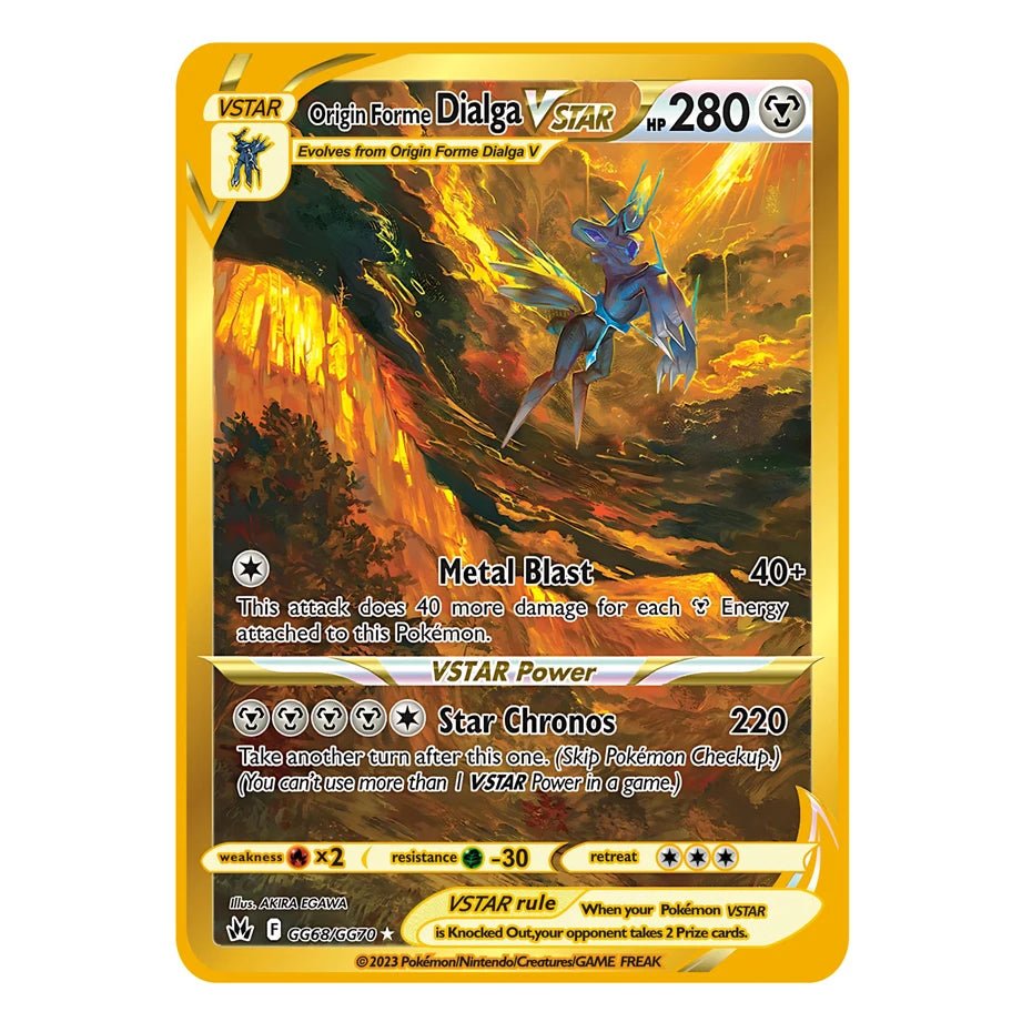 Pokemon Metal Card 10000 Points Arceus Charizard Super Card Golden English Mewtwo - Maxwell shop
