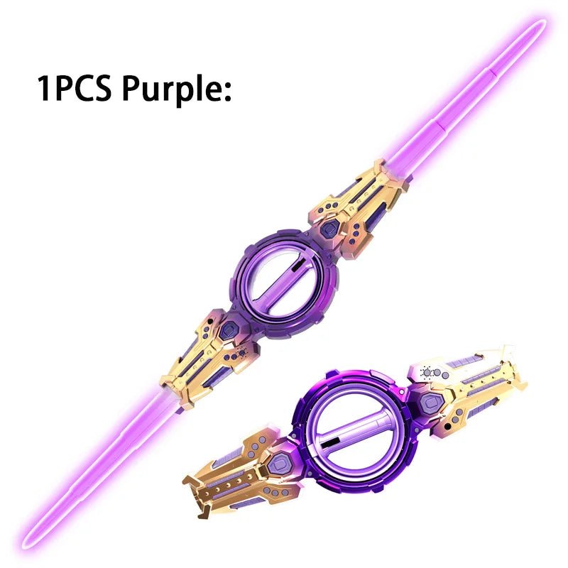 Rotate Sword Multi-Color Flash LED Light Shine Cosplay Sword Toy - Maxwell shop