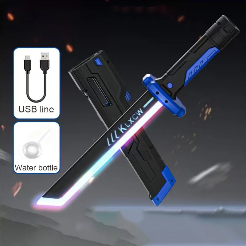Rotate Sword Multi-Color Flash LED Light Shine Cosplay Sword Toy - Maxwell shop