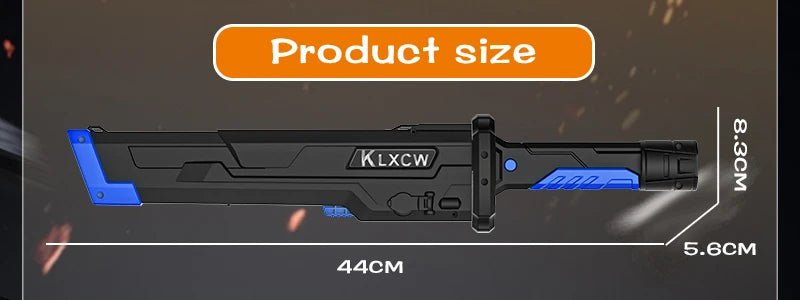Rotate Sword Multi-Color Flash LED Light Shine Cosplay Sword Toy - Maxwell shop