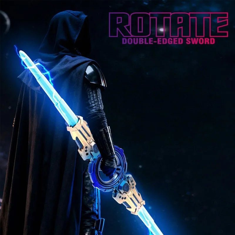 Rotate Sword Multi-Color Flash LED Light Shine Cosplay Sword Toy - Maxwell shop