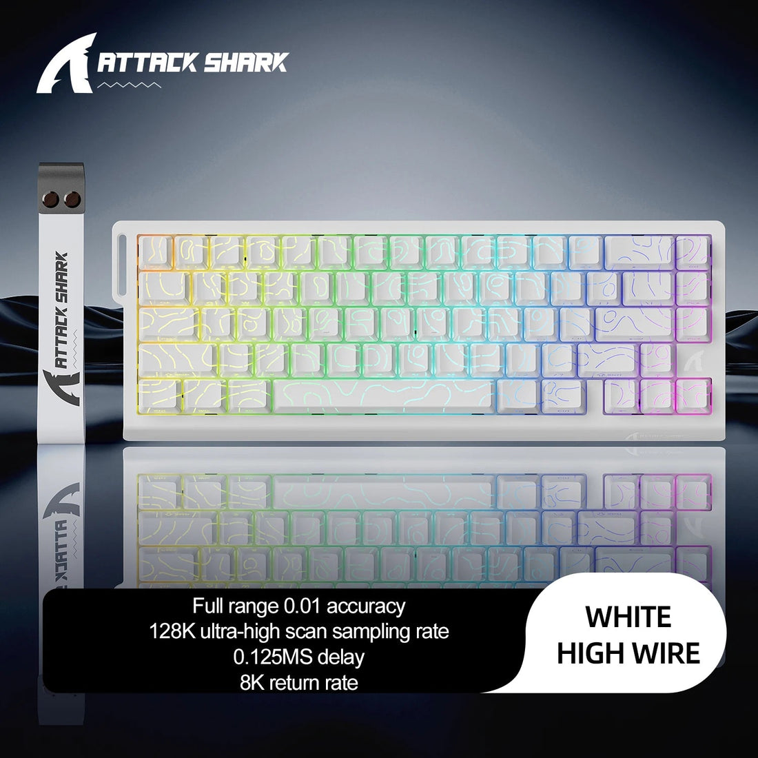 X68HE ATTACK SHARK Magnetic Gaming Keyboard Mechanical Wired for Pro Gaming - Maxwell shop
