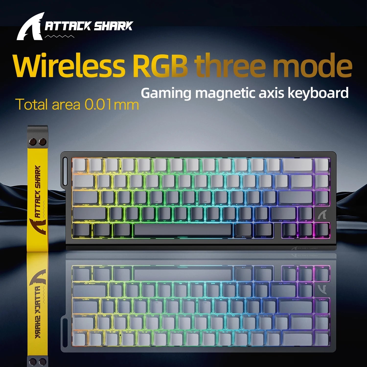 X68HE ATTACK SHARK Magnetic Gaming Keyboard Mechanical Wired for Pro Gaming - Maxwell shop