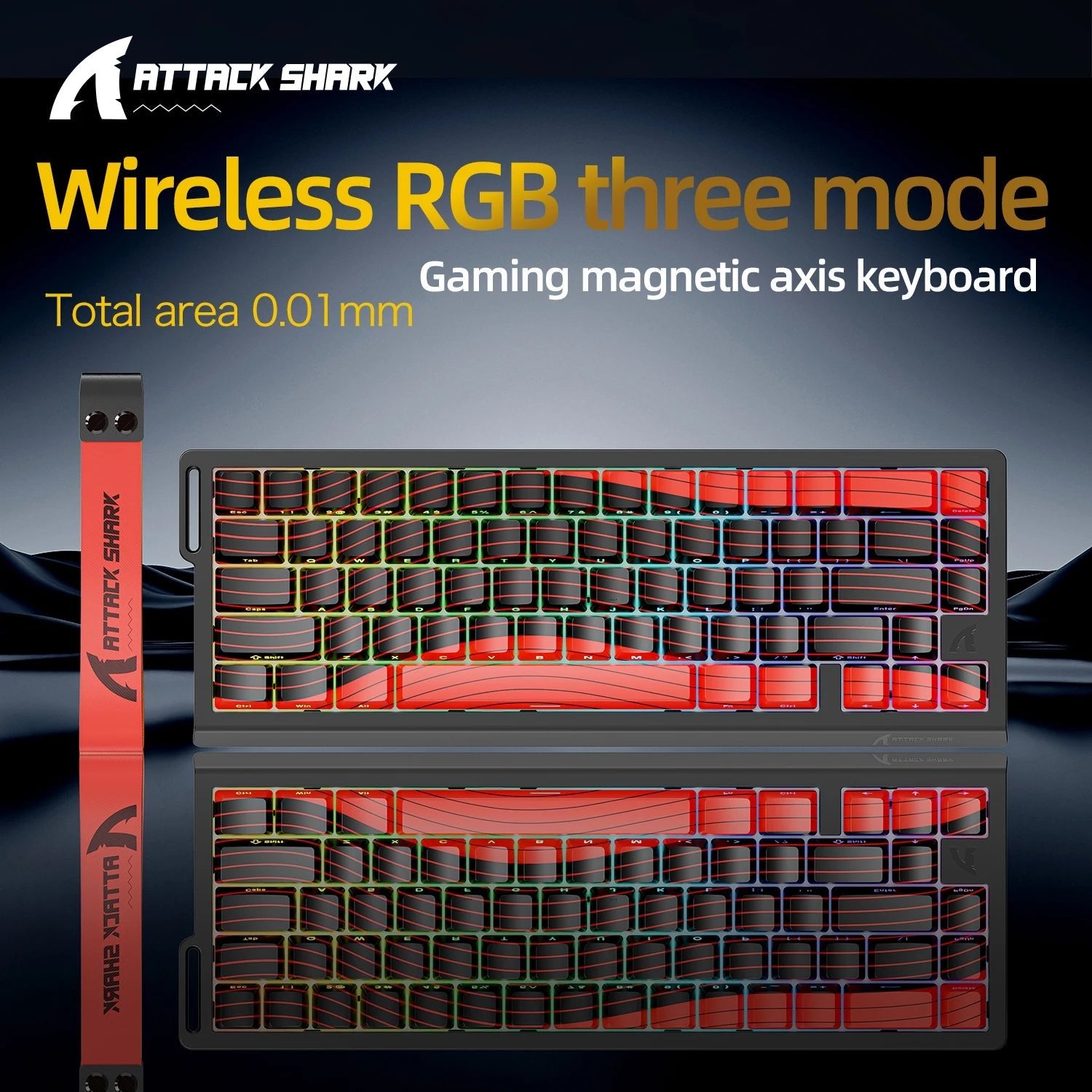 X68HE ATTACK SHARK Magnetic Gaming Keyboard Mechanical Wired for Pro Gaming - Maxwell shop