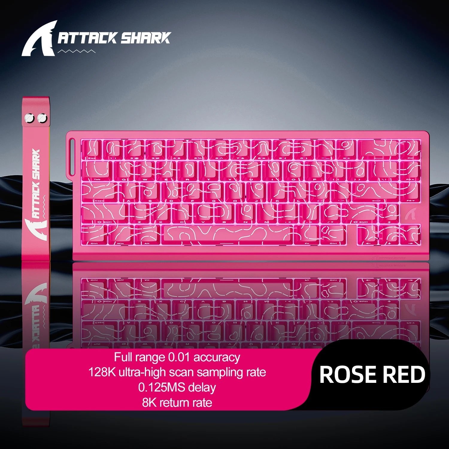 X68HE ATTACK SHARK Magnetic Gaming Keyboard Mechanical Wired for Pro Gaming - Maxwell shop